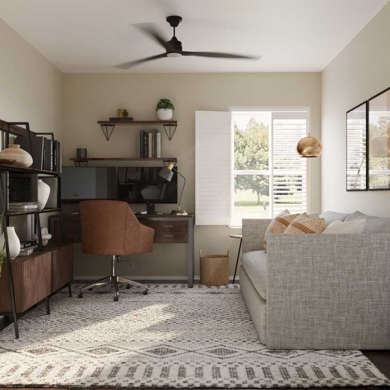 Office Design by Havenly Interior Designer Olga