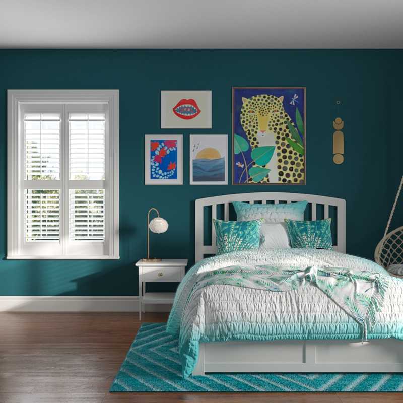 Bohemian Bedroom Design by Havenly Interior Designer Dayana