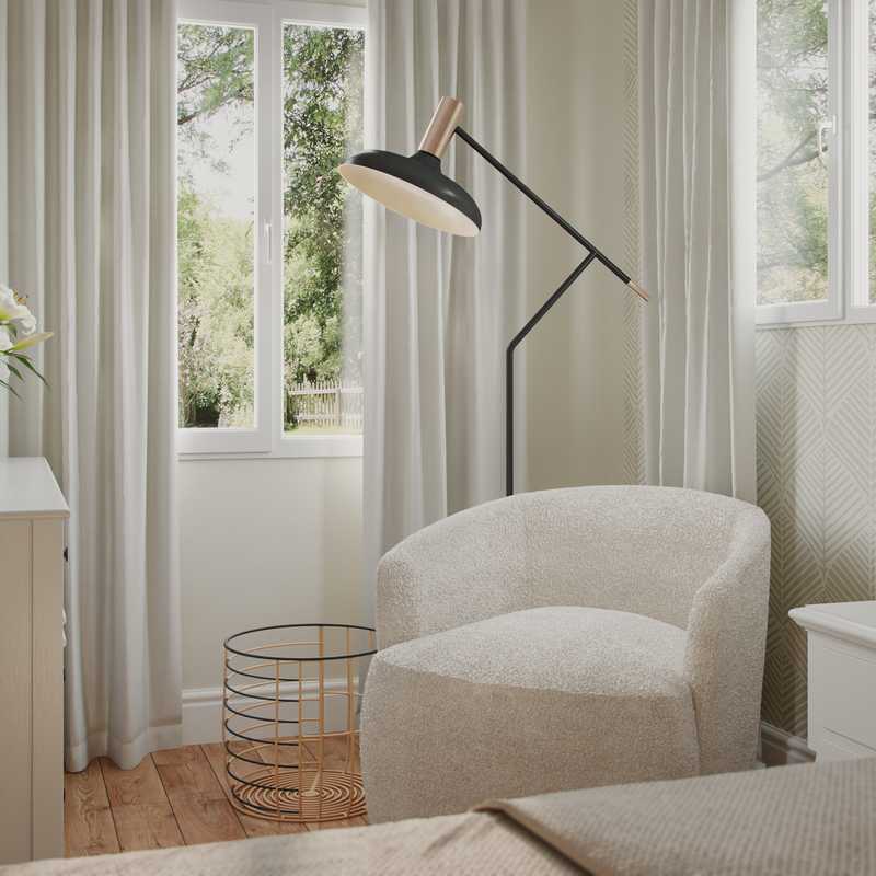 Modern, Minimal Bedroom Design by Havenly Interior Designer Dayana