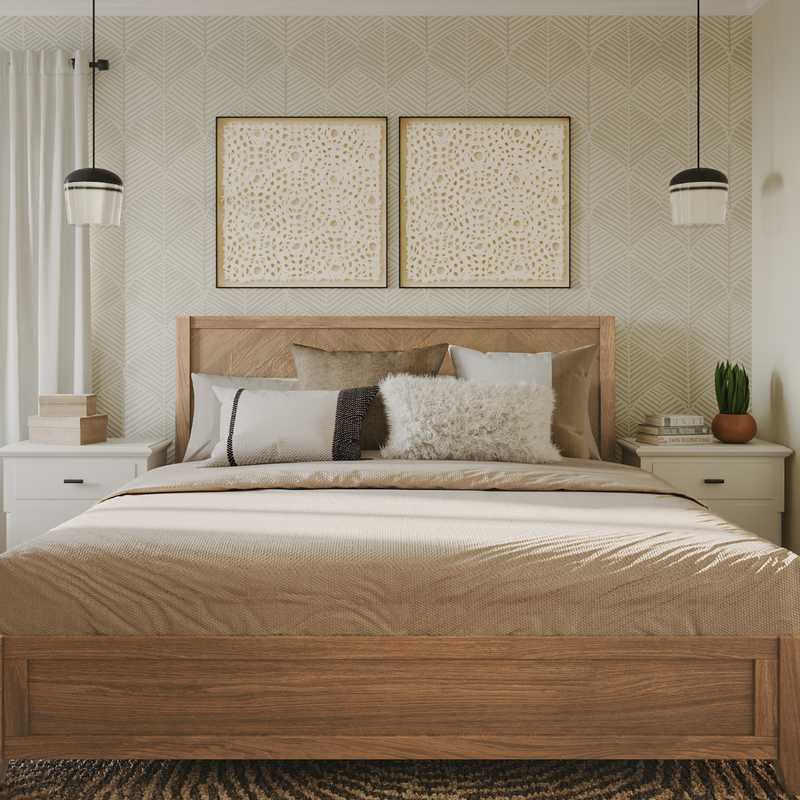 Modern, Minimal Bedroom Design by Havenly Interior Designer Dayana