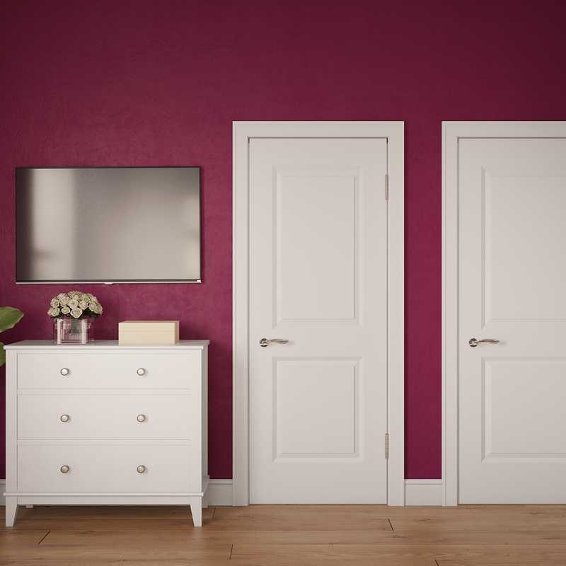 Contemporary, Glam Bedroom Design by Havenly Interior Designer Kory