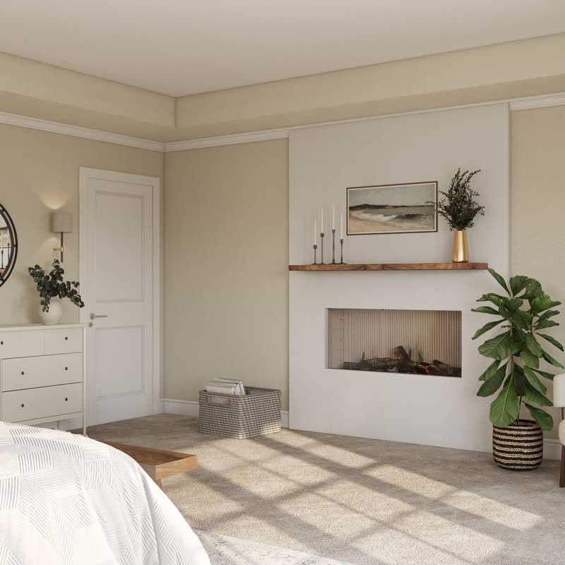 Contemporary, Coastal, Global, Scandinavian Bedroom Design by Havenly Interior Designer Romina