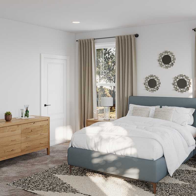 Modern, Industrial, Traditional, Farmhouse Bedroom Design by Havenly Interior Designer Jamie