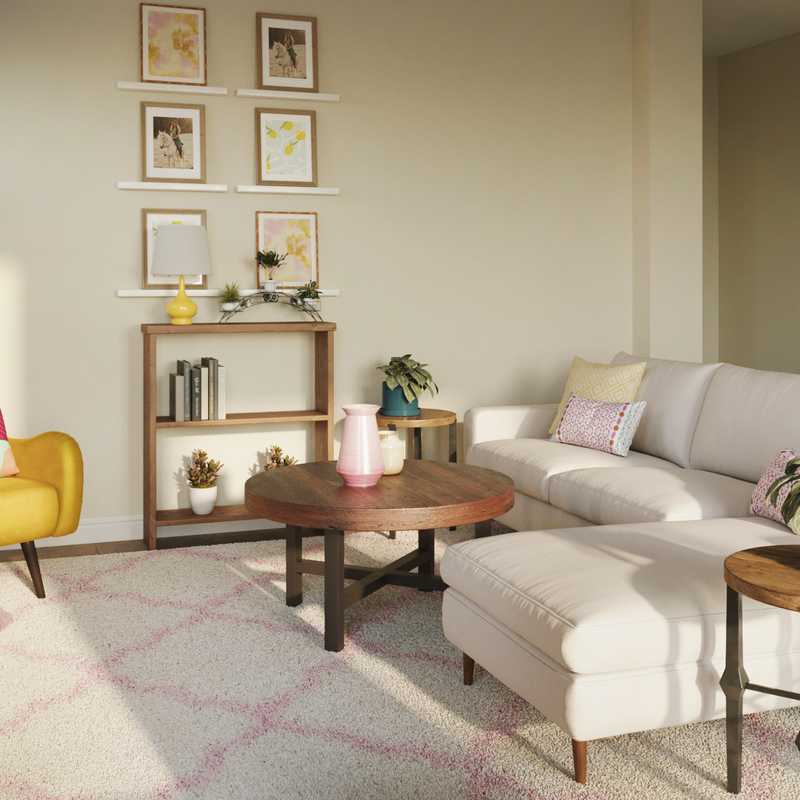 Classic, Traditional, Transitional Living Room Design by Havenly Interior Designer Kayla