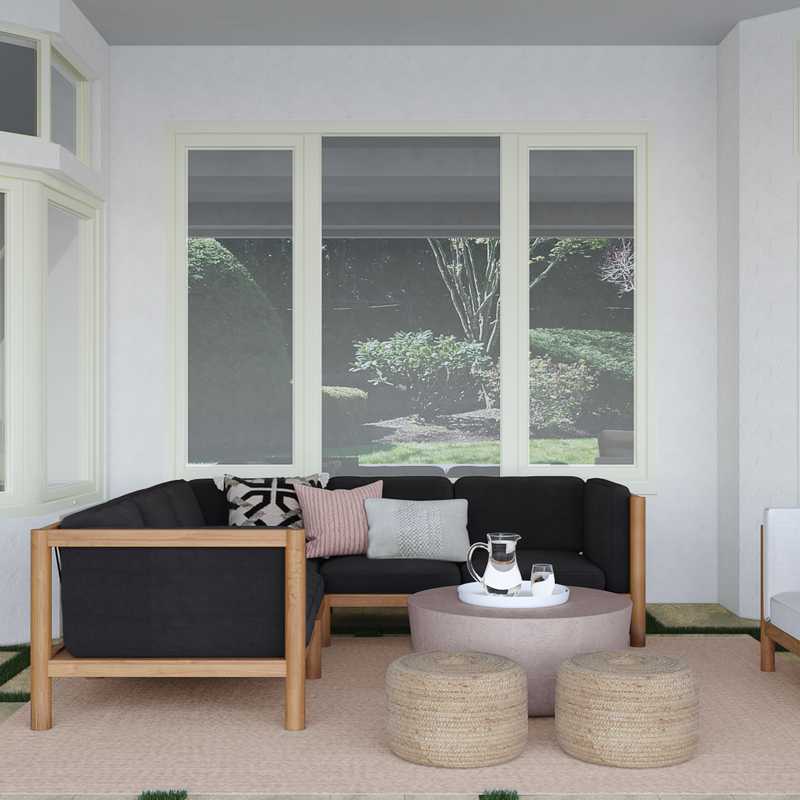 Contemporary, Modern, Scandinavian Outdoor Space Design by Havenly Interior Designer Anny