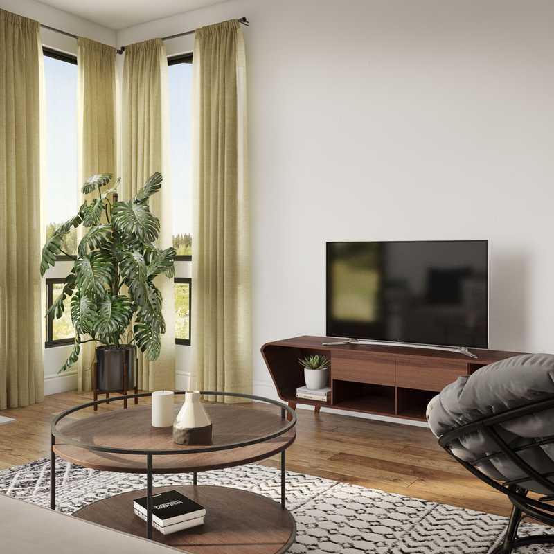 Midcentury Modern Living Room Design by Havenly Interior Designer Veronica