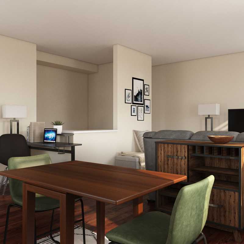 Modern, Midcentury Modern, Scandinavian Living Room Design by Havenly Interior Designer Krishnendhu