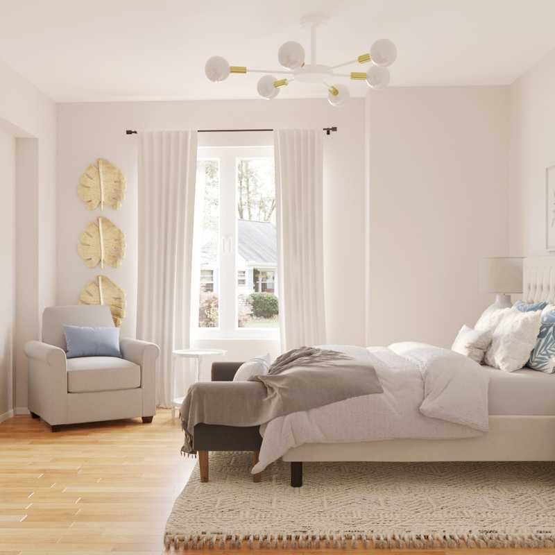 Classic, Coastal Bedroom Design by Havenly Interior Designer Camila