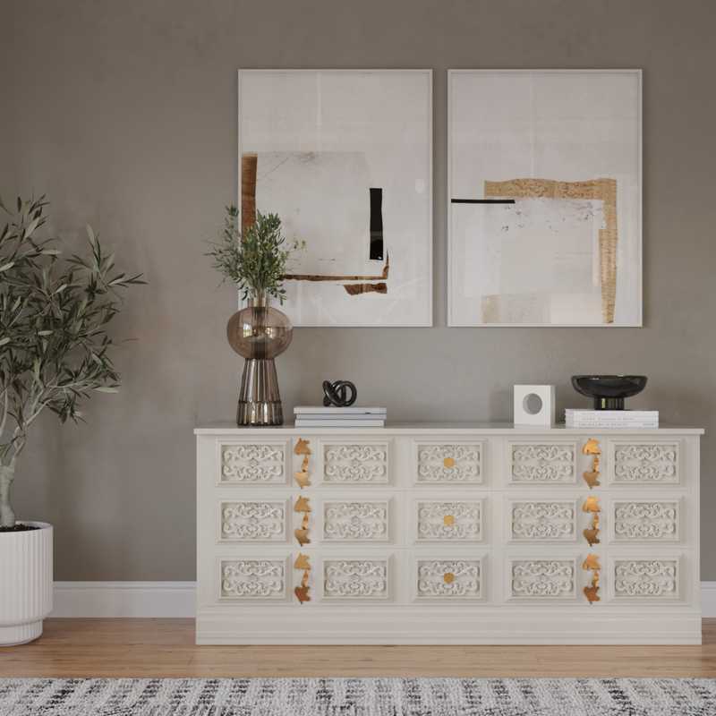 Modern, Midcentury Modern, Scandinavian Bedroom Design by Havenly Interior Designer Karie