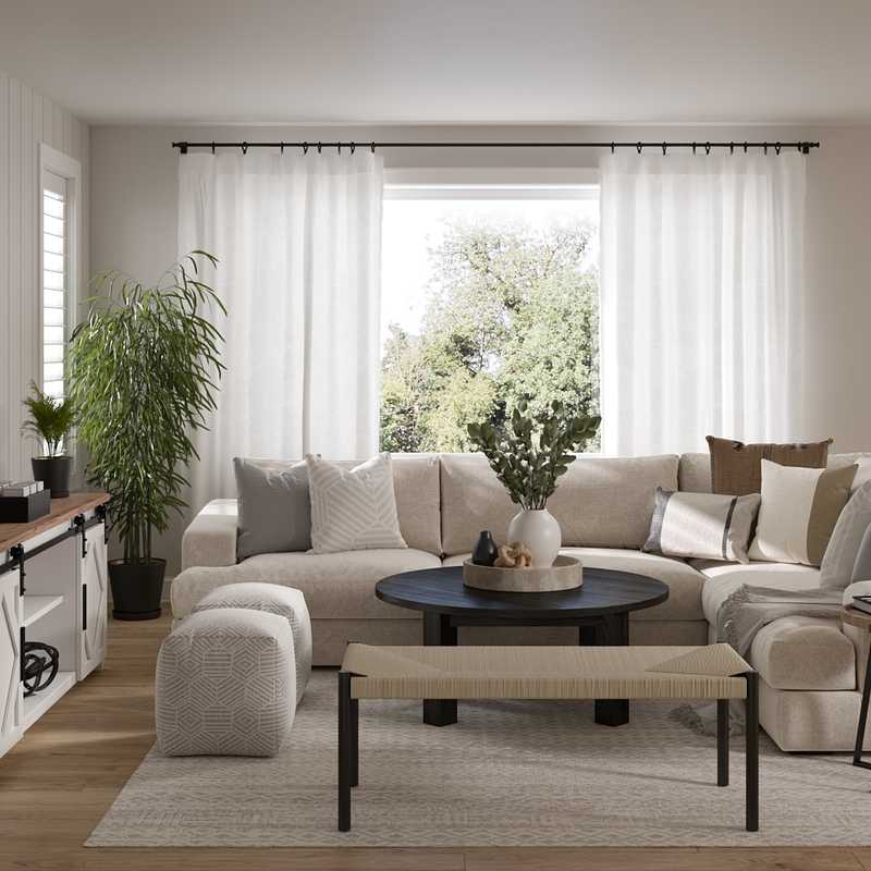 Modern, Bohemian, Farmhouse Not Sure Yet Design by Havenly Interior Designer Jennifer