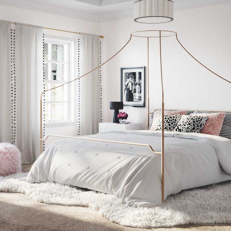 Preppy Bedroom Design by Havenly Interior Designer Kara