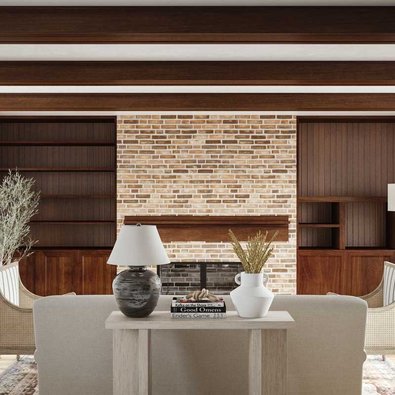 Classic, Traditional, Transitional Living Room Design by Havenly Interior Designer Ellis