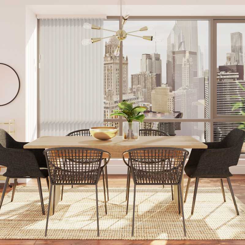 Contemporary, Modern, Farmhouse Dining Room Design by Havenly Interior Designer Camila