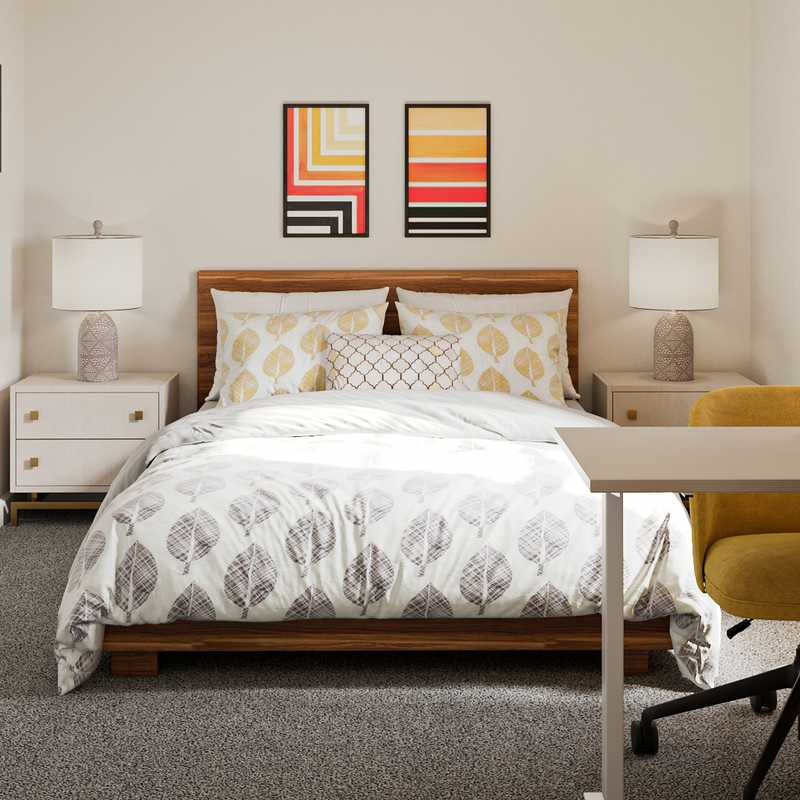Classic, Bohemian, Classic Contemporary Bedroom Design by Havenly Interior Designer Alycia