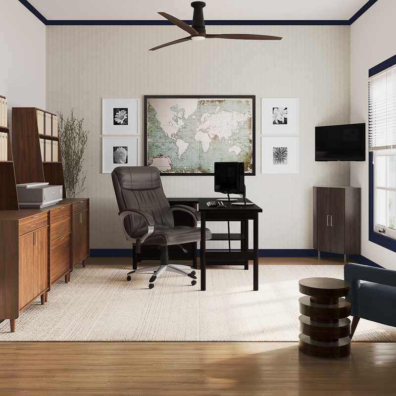 Office Design by Havenly Interior Designer Sharon