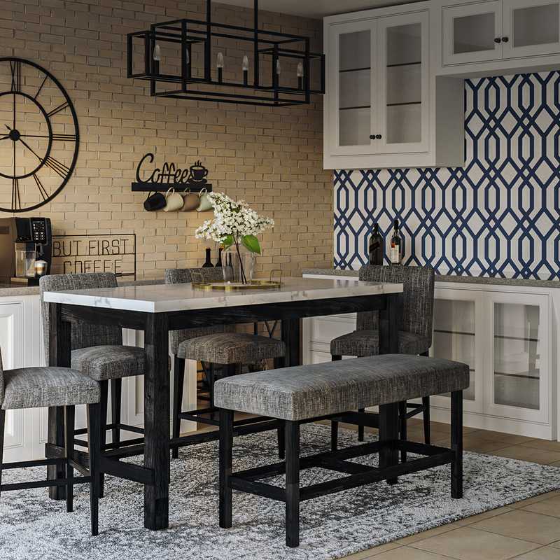Modern, Classic, Vintage Dining Room Design by Havenly Interior Designer Ana