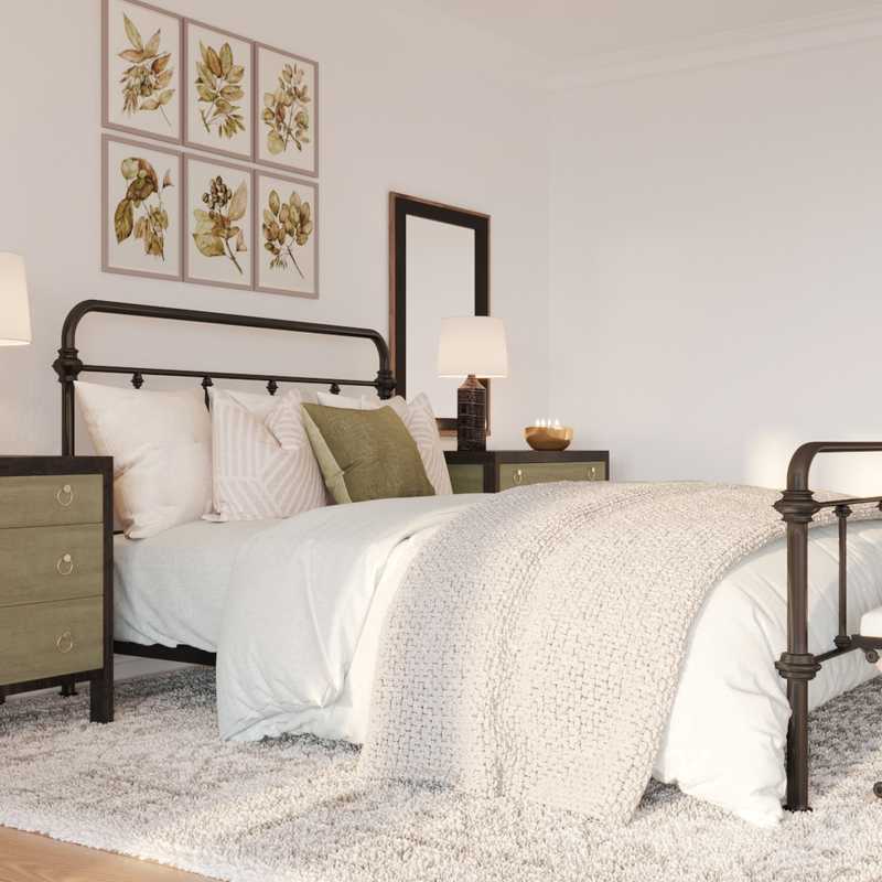 Bohemian, Traditional, Global Bedroom Design by Havenly Interior Designer Taylor
