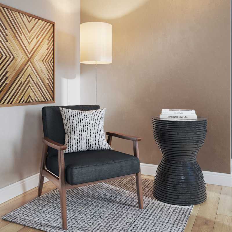 Contemporary, Midcentury Modern Dining Room Design by Havenly Interior Designer Jamie