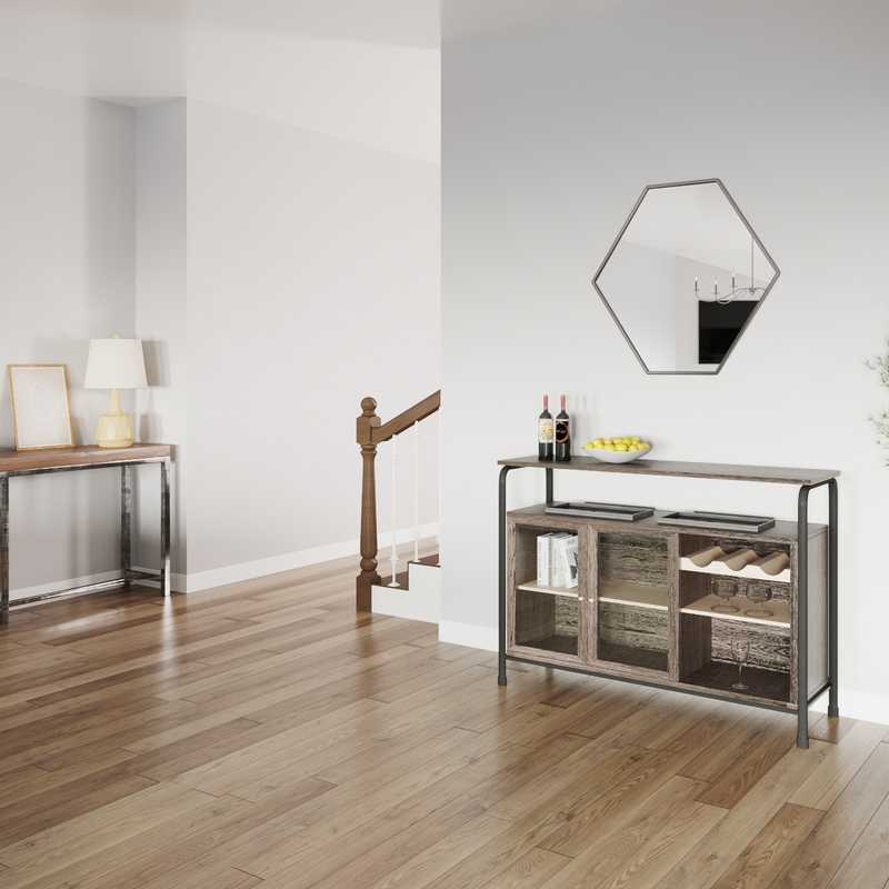 Farmhouse, Transitional Living Room Design by Havenly Interior Designer Shereen