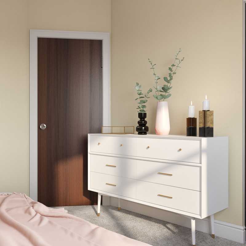 Modern, Glam Bedroom Design by Havenly Interior Designer Eleasud