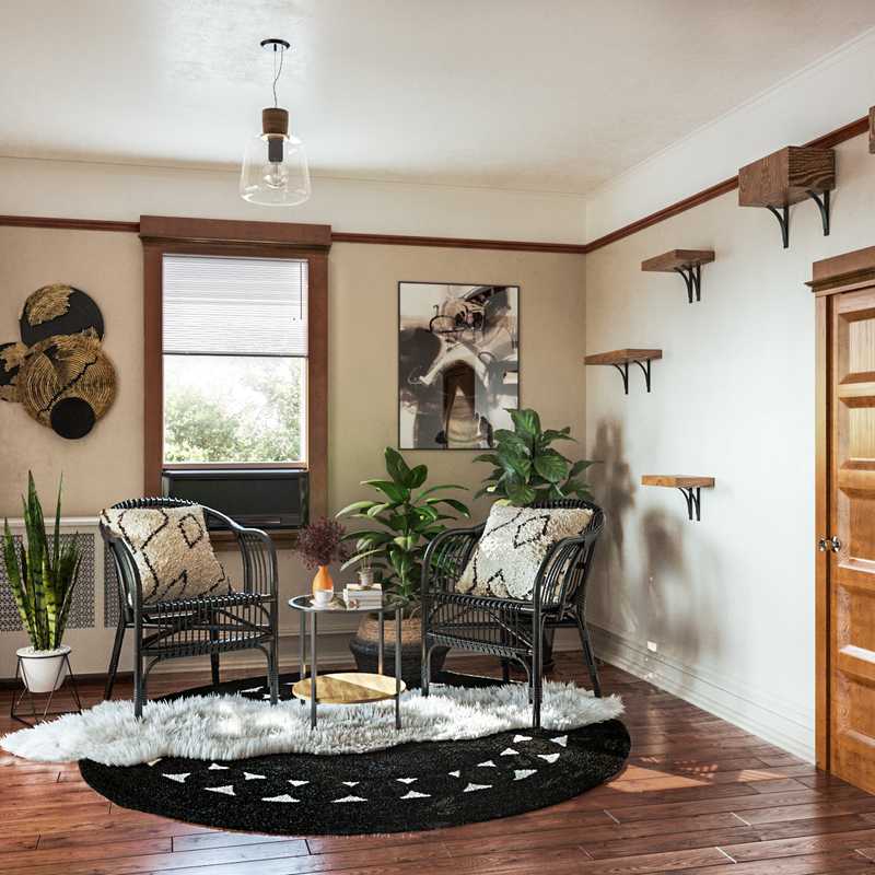 Eclectic, Bohemian Bedroom Design by Havenly Interior Designer Kristin