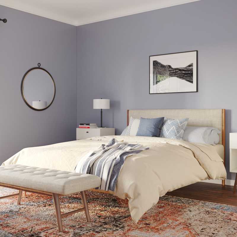 Contemporary, Modern, Transitional, Midcentury Modern Bedroom Design by Havenly Interior Designer David