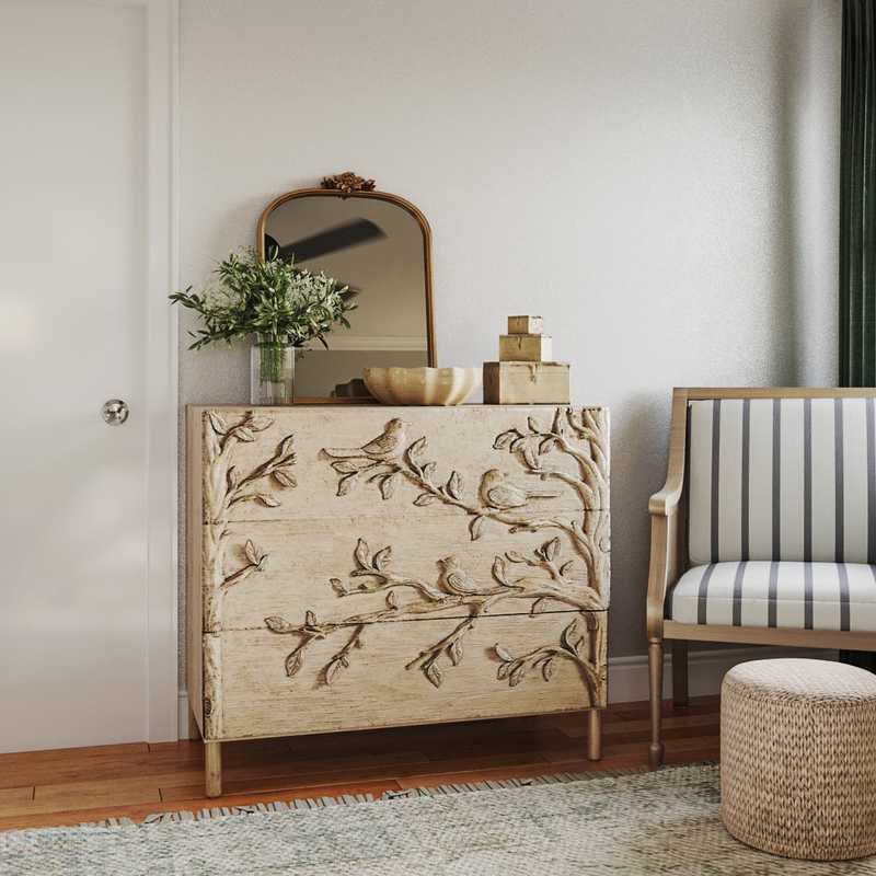 Transitional Bedroom Design by Havenly Interior Designer Elizabeth