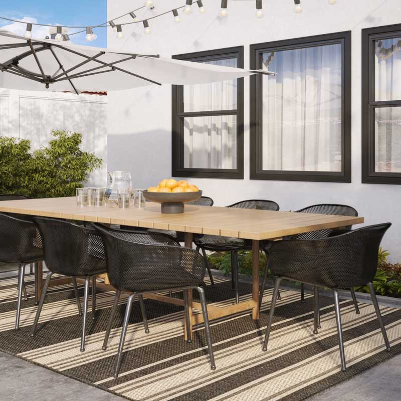 Modern, Minimal Outdoor Space Design by Havenly Interior Designer Leigh