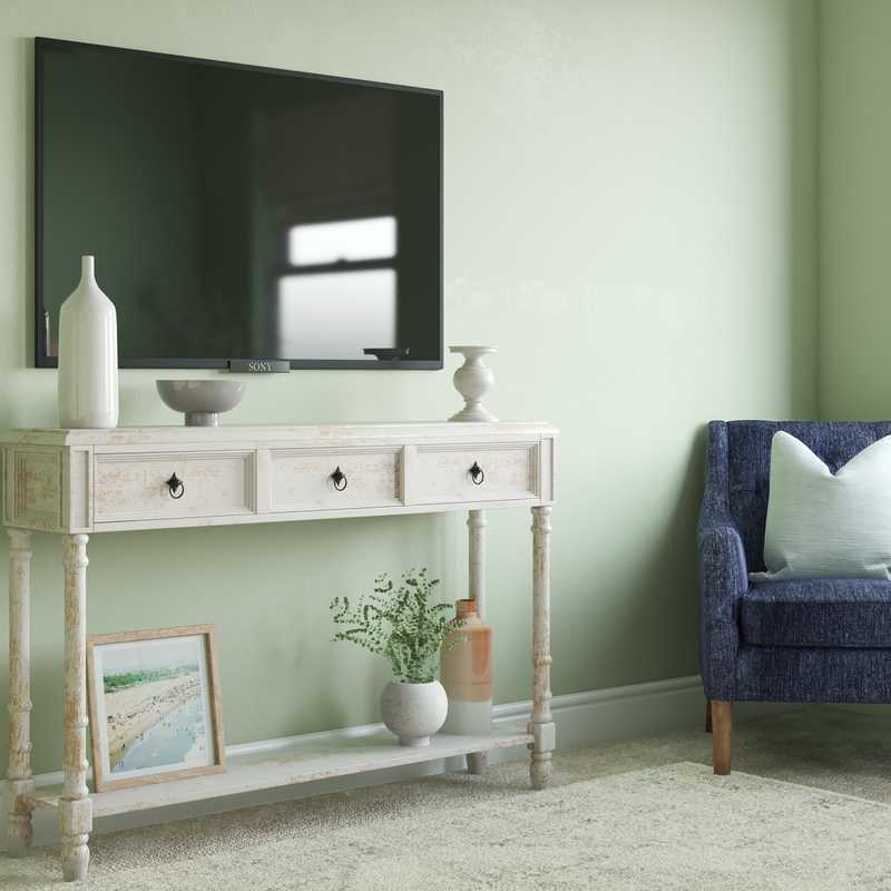 Contemporary, Classic, Coastal Bedroom Design by Havenly Interior Designer Laura