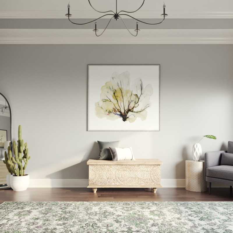 Farmhouse, Rustic Bedroom Design by Havenly Interior Designer Haley