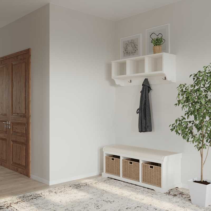 Classic, Traditional, Farmhouse Entryway Design by Havenly Interior Designer Paulina