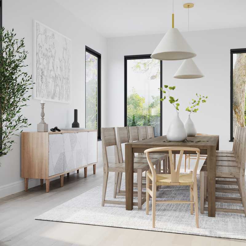 Modern, Farmhouse, Transitional, Country Dining Room Design by Havenly Interior Designer Dalia