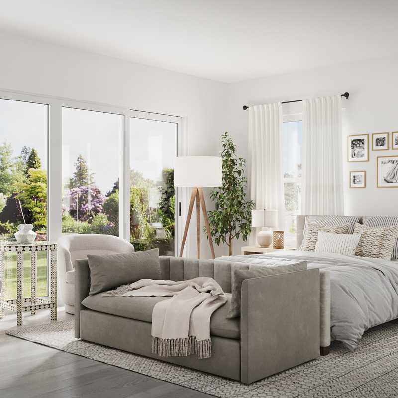 Contemporary, Bohemian, Transitional, Country Bedroom Design by Havenly Interior Designer Dalia