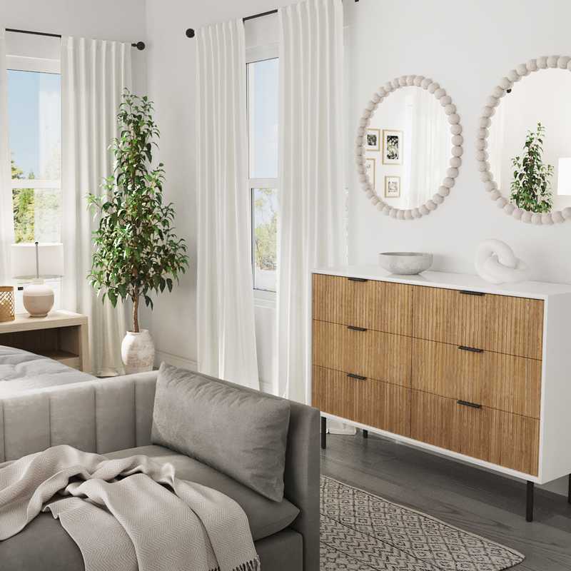 Contemporary, Bohemian, Transitional, Country Bedroom Design by Havenly Interior Designer Dalia