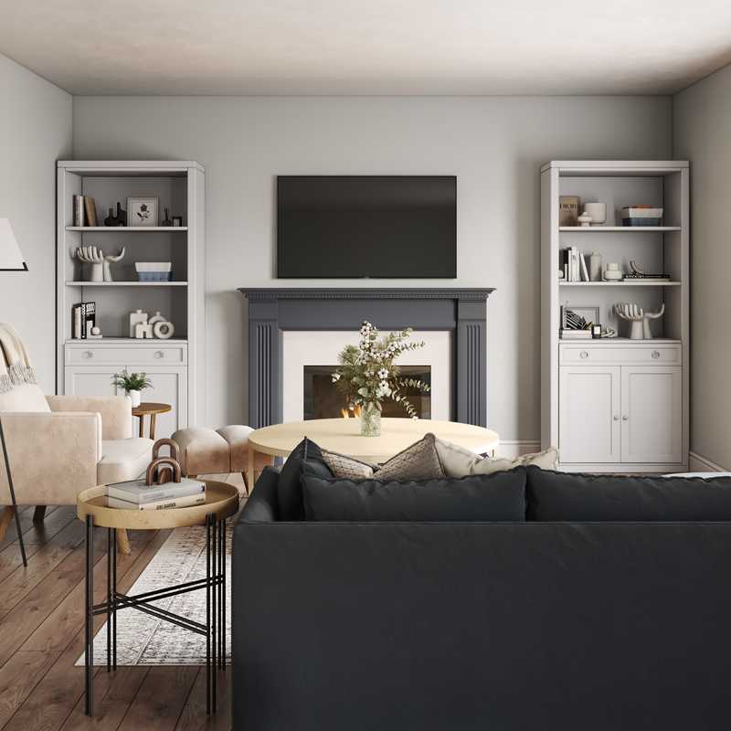 Modern, Midcentury Modern Dining Room Design by Havenly Interior Designer Clara