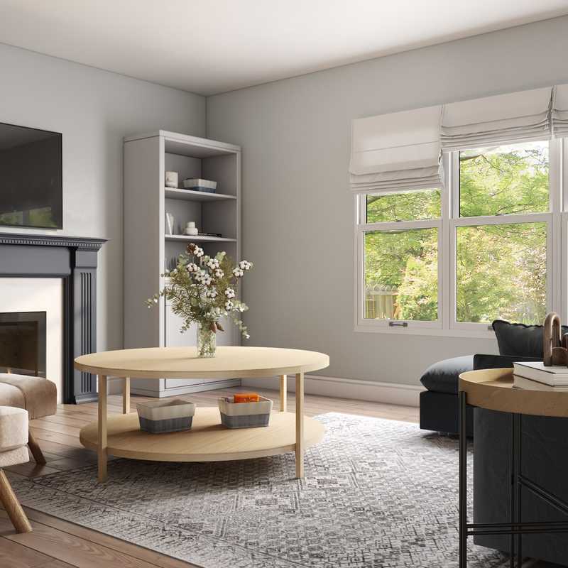 Modern, Midcentury Modern Dining Room Design by Havenly Interior Designer Clara