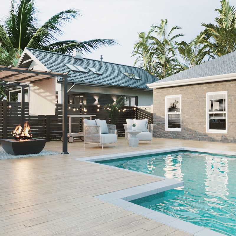 Modern Outdoor Space Design by Havenly Interior Designer Paulina