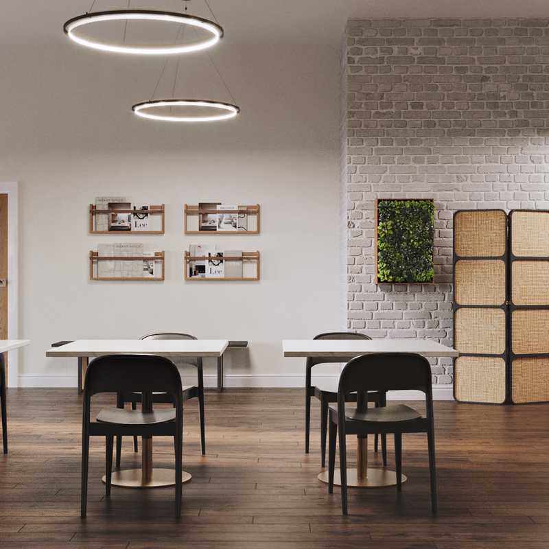 Modern, Industrial, Midcentury Modern Living Room Design by Havenly Interior Designer Brittany