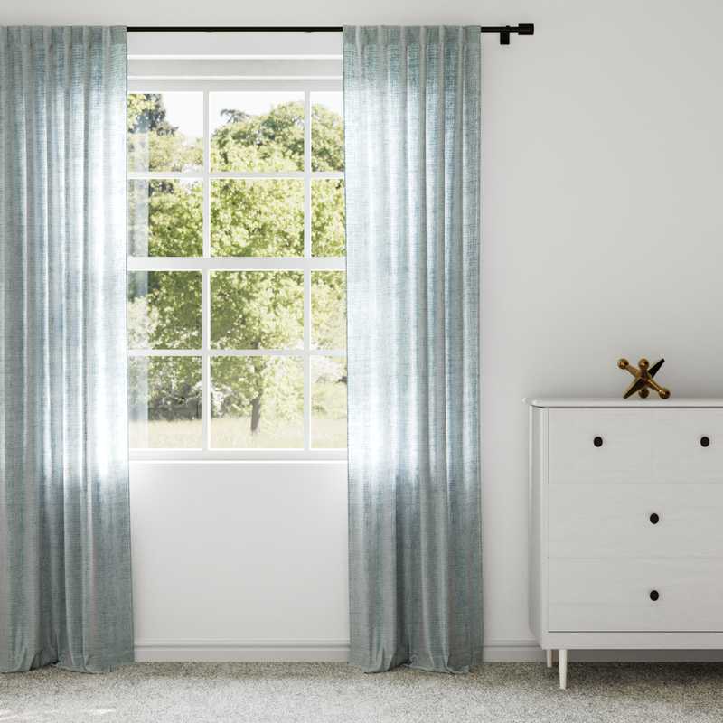 Bohemian, Scandinavian Bedroom Design by Havenly Interior Designer Victoria