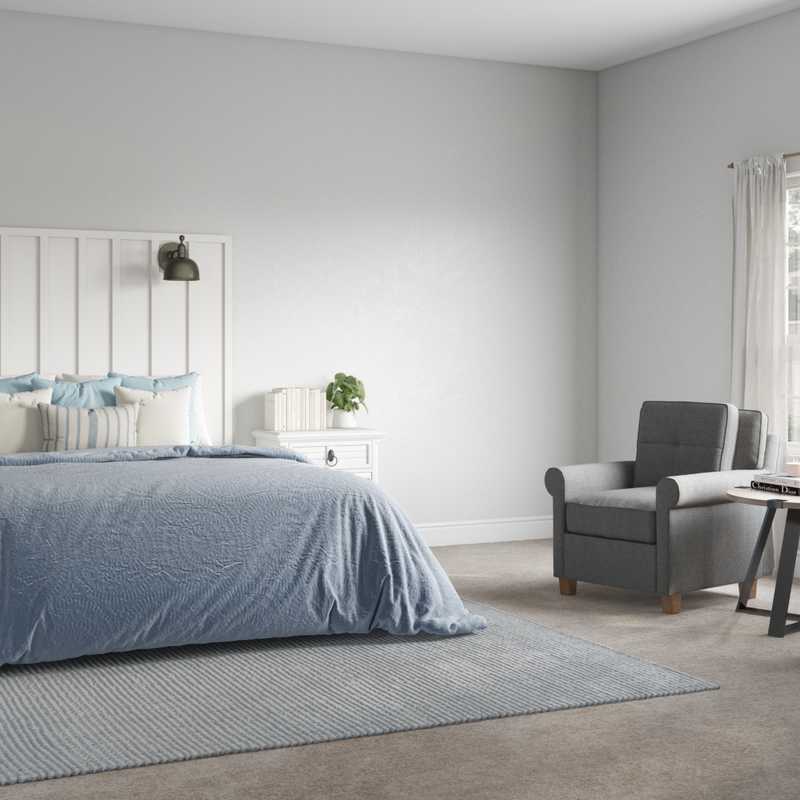 Modern, Classic, Coastal, Traditional Bedroom Design by Havenly Interior Designer Amanda