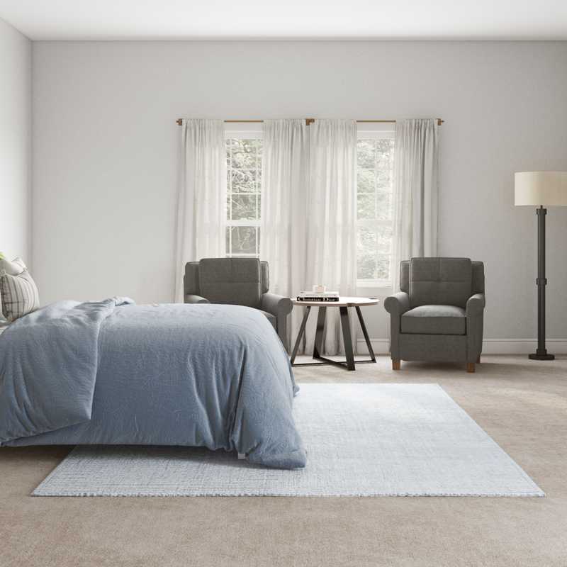 Modern, Classic, Coastal, Traditional Bedroom Design by Havenly Interior Designer Amanda