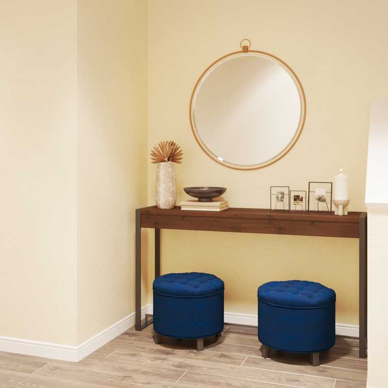Farmhouse, Rustic Entryway Design by Havenly Interior Designer Omire