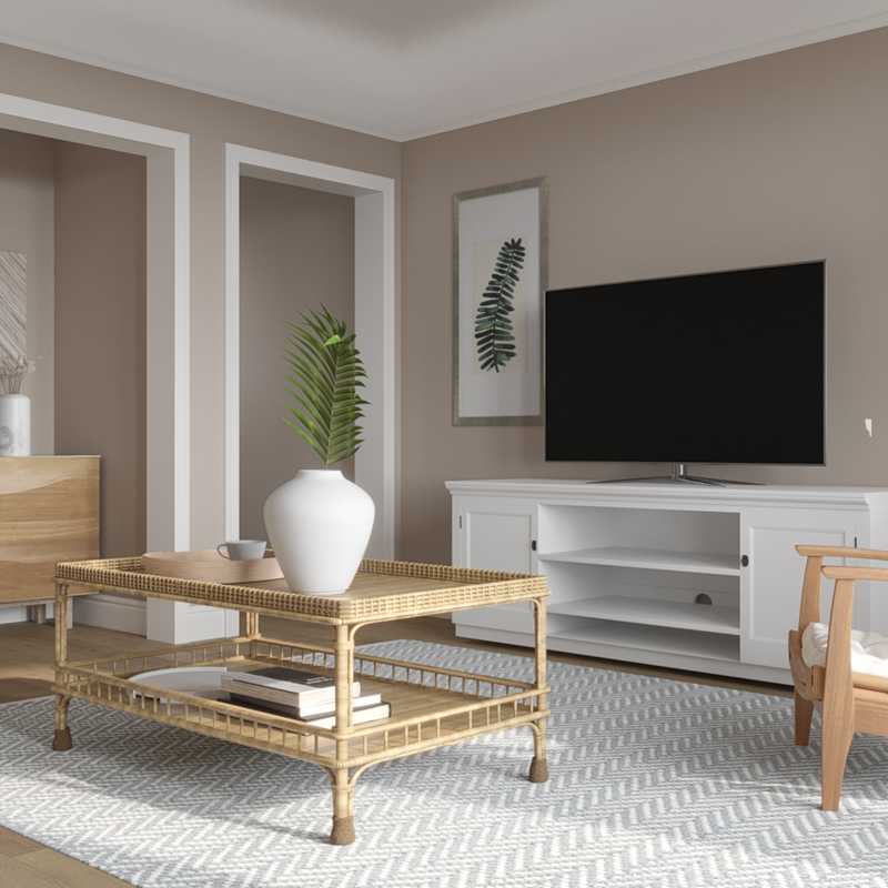 Midcentury Modern Living Room Design by Havenly Interior Designer Dayana