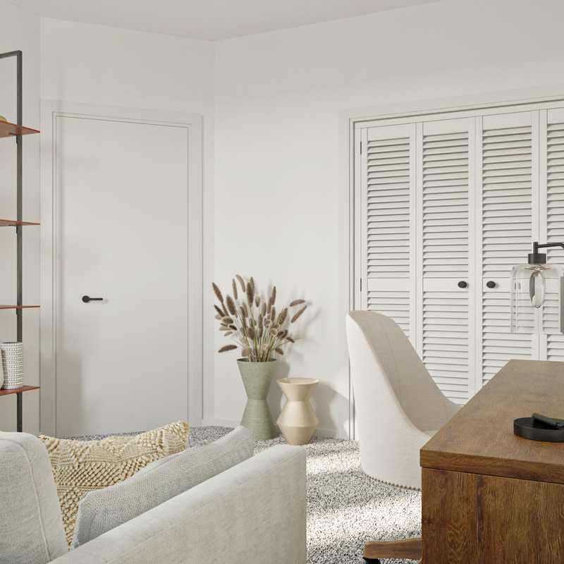 Bohemian, Traditional Office Design by Havenly Interior Designer Alycia