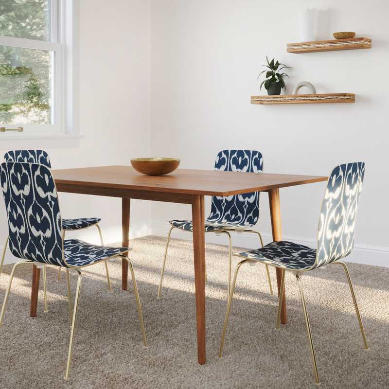 Bohemian, Farmhouse Not Sure Yet Design by Havenly Interior Designer Maria