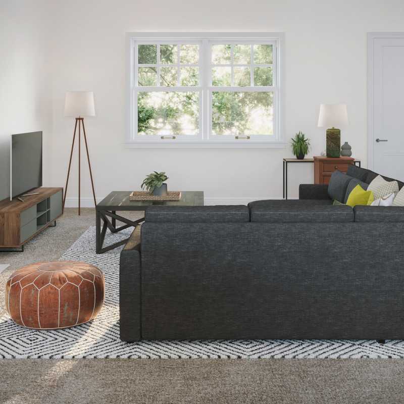 Bohemian, Farmhouse Not Sure Yet Design by Havenly Interior Designer Maria