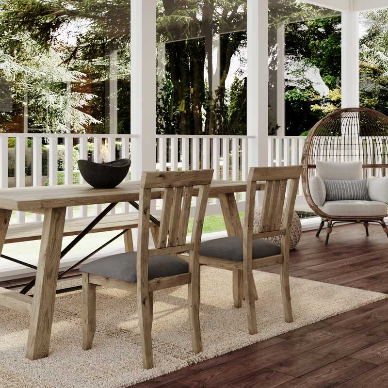 Coastal Outdoor Space Design by Havenly Interior Designer Kayla
