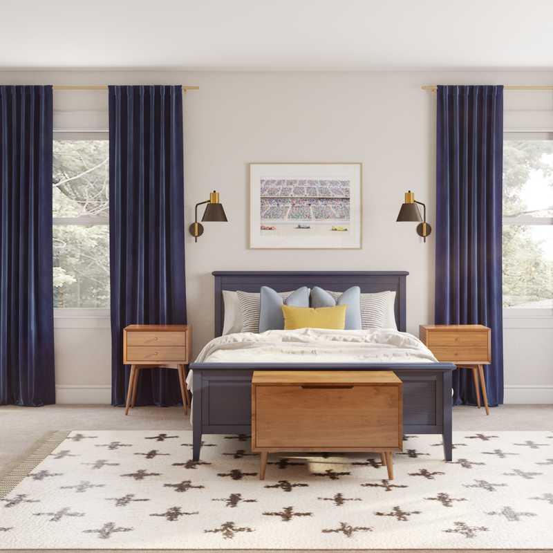 Modern, Classic, Midcentury Modern, Minimal Bedroom Design by Havenly Interior Designer Amanda