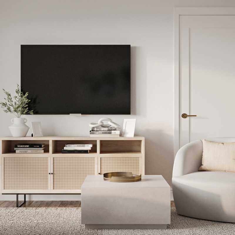 Modern, Glam Living Room Design by Havenly Interior Designer Sydney