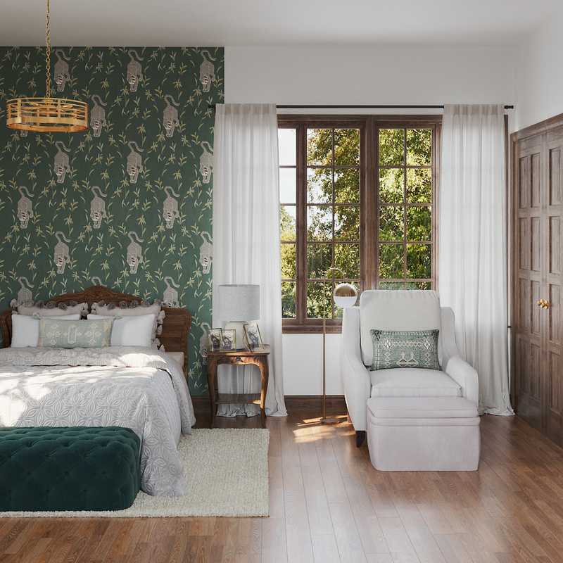 Modern, Classic, Glam Bedroom Design by Havenly Interior Designer Francina